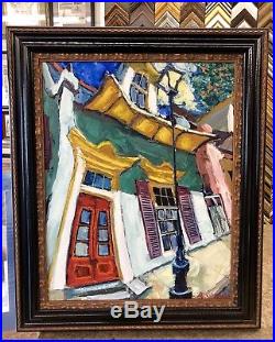 James Michalopoulos Original Oil Painting Lux Turk Oil on Canvas