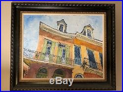 James Michalopoulos Original Oil Painting St. Philips Stand On Canvas
