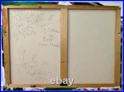 John Stango Philadelphia Eagles One of a Kind 1/1 Oil Painting McNabb Jackson