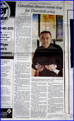 LANDSCAPE by Mark Kazav t Abstract Modern CANVAS Original PAI5h5hG