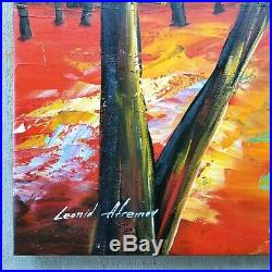 LEONID AFREMOV When Dreams Come True Original Oil on Canvas Painting 36x45
