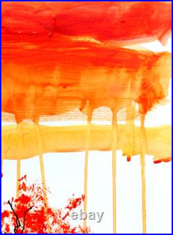 LOVELESS EXPRESSIONISM 11 X 15 Handmade Signed Abstract
