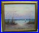 Large-Framed-Impressionist-Canvas-Oil-Painting-GIRL-ON-BEACH-Signed-P-Watkins-01-veg