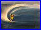 Large-Framed-Original-Painting-on-Canvas-Surfer-Surfing-Coastal-Ocean-Wave-01-hixh