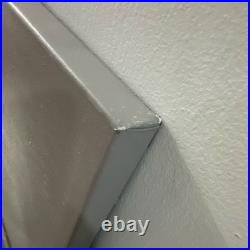 Large Hand Painted Wall Art Canvas Woman Mirror Painting 48x36 Modern Glam Decor