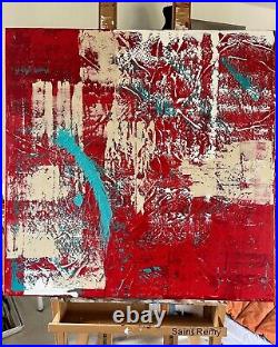 Large abstract paintings on canvas original
