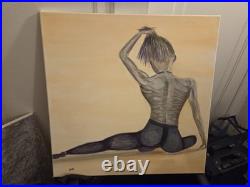 Lets Get Physical. I Wanna get Physical. Oil Painting Private Collection