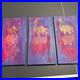 Lot-of-3-Alisa-Sizykh-Hand-Painted-Flamingo-Paintings-1-1-Original-Art-On-Canvas-01-lt