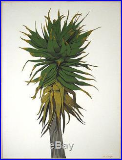 Louis De Mayo, Yucca, Original Painting on Canvas Art Artwork SUBMIT BEST OFFER