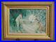Louis-Icart-Oil-Canvas-Painting-1930s-Art-Deco-Beauty-Nude-Original-Clean-COA-01-aox