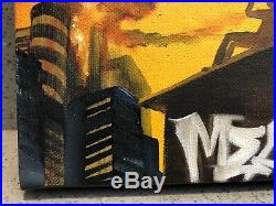 MEAR ONE Original Painting on Canvas Los Angeles Graffiti