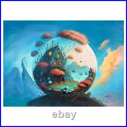 Mani Original Acrylic Painting on Canvas (24 x 36) Hand Signed