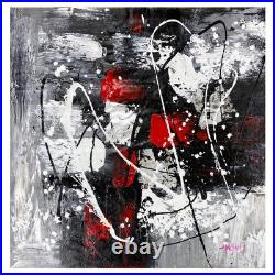 Mani Original Acrylic Painting on Canvas Hand Signed Art