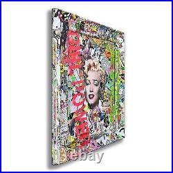 Marilyn Girl Power Original Painting on Canvas