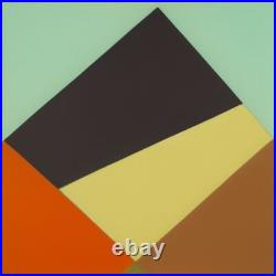Medium Abstract Painting 2x2 ft. Post-Modernism Geometric Demrin OOAK NEW Medium Abstract Painting 2x2 ft. Post-Modernism Geometric Demrin OOAK NEW