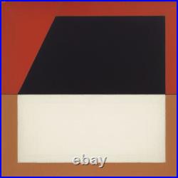 Medium Abstract Painting 2x2 ft. Post-Modernism Geometric Demrin OOAK NEW