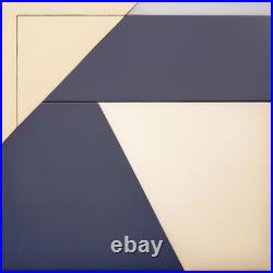 Medium Abstract Painting 2x2 ft. Post-Modernism Geometric Demrin OOAK NEW