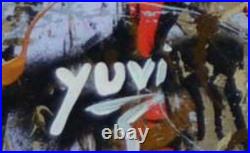 Miami Art From Yuvi Original painting on canvas framed