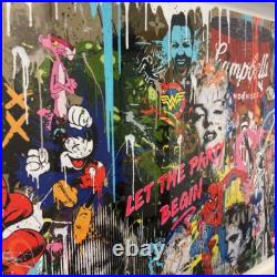 Miami Art From Yuvi Original painting on canvas framed