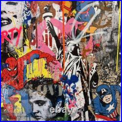 Miami Art From Yuvi Original painting on canvas framed