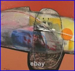 Michel Blazquez. Original painting 48X24 inches acrylic on canvas. Cuban Artist