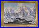 Miklos-Neogrady-Original-Oil-Painting-On-Canvas-Of-Mountain-Snow-Scene-Landscape-01-gnz