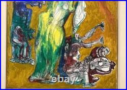 Modern Figurative Oil Painting on Canvas Expressive Contemporary Art