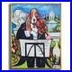 Montecatini-Original-Painting-on-canvas-by-Giuseppe-Bellini-Acrylic-Art-Dogs-01-dq