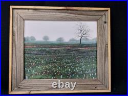 Mornin' In The Hill Country Original Oil Painting On Canvas. Signed by Artist