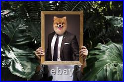 Music Star Pet Personalized Portrait Printed Printable Movie Custom Cat Dog Art