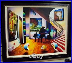 Nature's Melody Framed Ferjo Original Oil Painting On Canvas