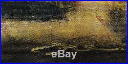 NO RESERVE James Coleman Original Embellished Giclee On Canvas Signed Painting
