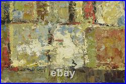 NY Art Heavy Paints Modern Abstract 24x36 Original Oil Painting on Canvas