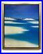 NY-Art-Original-Oil-Painting-of-Beach-on-Canvas-8x10-Framed-01-ooal