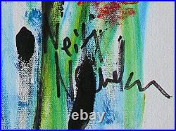 Neith Nevelson Original Oil on Canvas Surrealist Painting