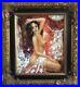 Nude-Oil-Painting-On-Canvas-Framed-Beautiful-Lady-Woman-Signed-A-Claudie-01-nky