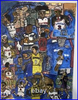 ORIGINAL ART NBA Street 1/1 Hand Painted Art