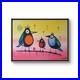 ORIGINAL-GEOMETRIC-BIRDS-16x12-ACRYLIC-PAINTING-WALL-ART-MULTICOLOR-CANVAS-01-ia
