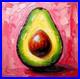 ORIGINAL-Oil-PAINTING-on-Canvas-Avocado-12x12-in-Textured-Artwork-Custom-Order-01-lwp