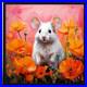 ORIGINAL-Oil-PAINTING-on-Canvas-Mouse-Textured-Art-8x8-in-Impasto-Custom-Order-01-mr