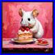 ORIGINAL-Oil-PAINTING-on-Canvas-Mouse-Textured-Art-8x8-in-Impasto-Custom-Order-01-zp