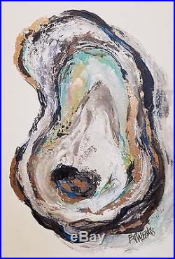 OYSTER By BJ WEEKS Original on Gallery Wrap Canvas
