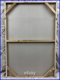 Oil On Canvas Painting of A Sandhill Crane Excellent Condition Unframed 24x36