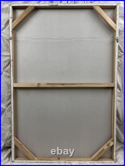 Oil On Canvas Painting of A Sandhill Crane Excellent Condition Unframed 24x36