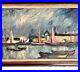 Oil-Painting-On-Canvas-Of-A-Harbor-Scene-01-yfso