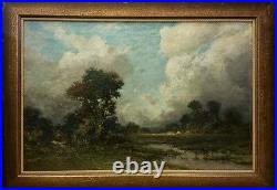 Oil Painting by Edward Loyal Field (E. L. Field) Before the Storm