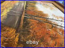 Oil on canvas paintings original Frosty Clark Named And Signed