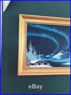 Original 1980 Bob Ross Painting Stunning oil on canvas Signed. Authentic