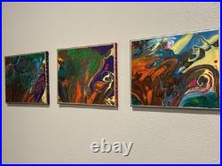 Original Abstract Acrylic Painting On Canvas