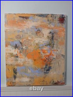 Original Abstract Acrylic Painting On Canvas. By Vincent Martin